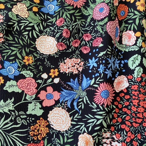 NWOT Topshop Petite 0 XS Dress sides have drawstring openings Anthroplogie - Picture 2 of 10